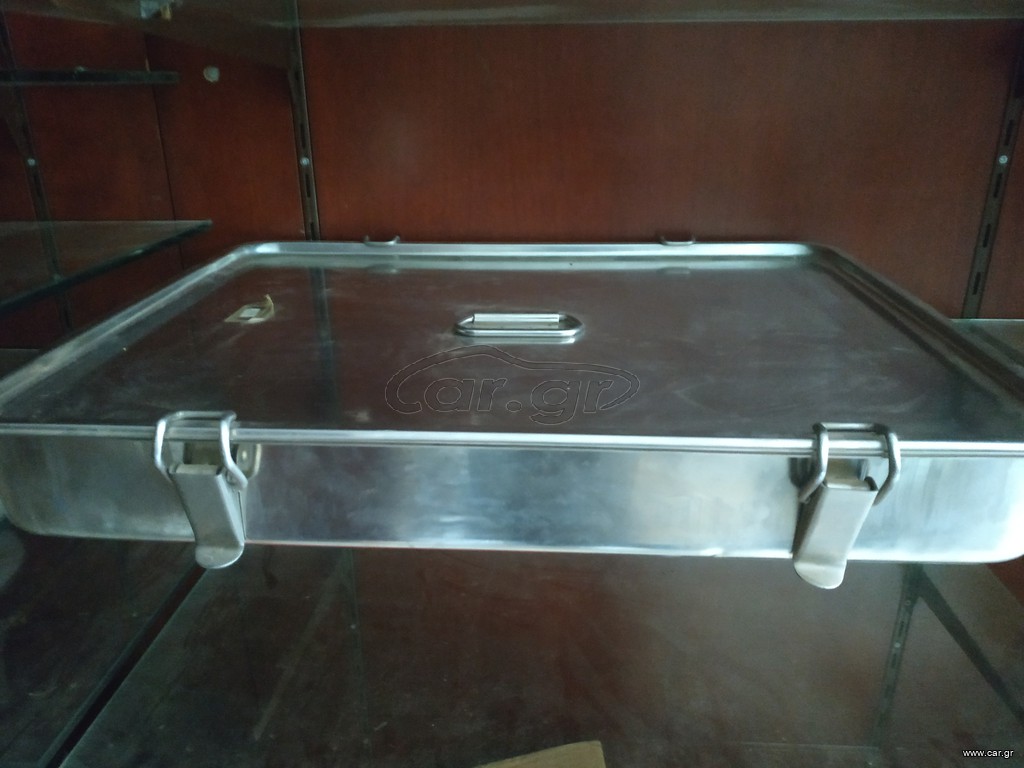 Ταψί inox με καπακι lock