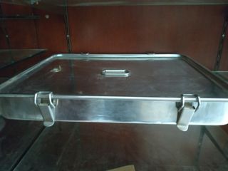 Ταψί inox με καπακι lock