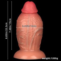 Huge Thick Silicone Realistic Dildo-thumb-5