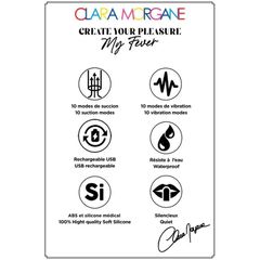 CLARA MORGANE My Fever Black Clitoral Toy