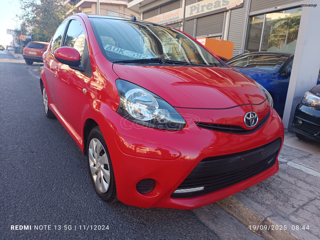 Toyota Aygo 2013 ΓΡΑΜΜΑΤΙΑ 50% ΠΡΟΚ,ΚΑΙ ΕΩΣ 15 ΔΟΣΕΙΣ