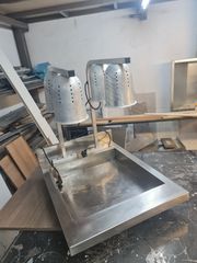 ΜΠΕΝ ΜΑΡΙ ΜΕ ΛΑΜΠΕΣ ΙΝΟΧ 60Χ80Χ70