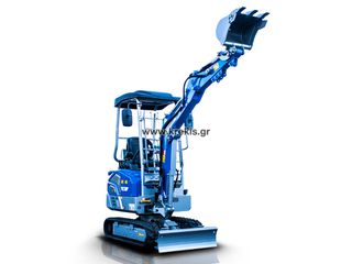 Εκσκαφέας Με Ερπύστριες Graecus 2025 EB21-PRO μίνι τσαπάκι 2.1T, Kubota diesel-thumb-2