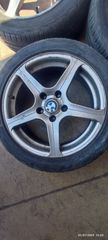 ΖΑΝΤΟΛΑΣΤΙΧΑ BMW 17" με ελαστικά 2254517 BRIDGESTONE (5×120) τέσσερα μεταχειρισμένα***TYRES SHOP PARADISIS***-thumb-2