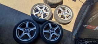 ΖΑΝΤΟΛΑΣΤΙΧΑ BMW 17" με ελαστικά 2254517 BRIDGESTONE (5×120) τέσσερα μεταχειρισμένα***TYRES SHOP PARADISIS***-thumb-3