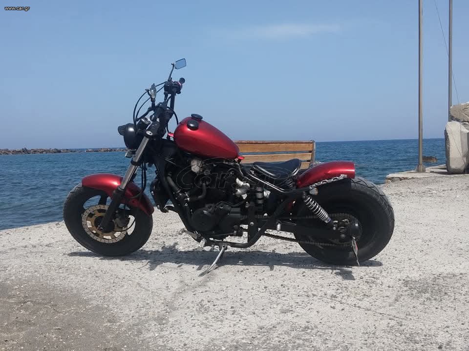 Honda Magna 1997 bobber custom build
