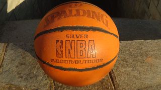 Μπάλα μπάσκετ Spalding NBA Silver Νο 7