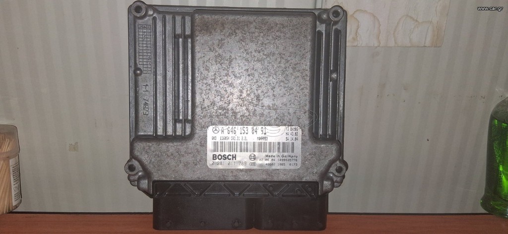 Εγκέφαλος  MERCEDES VITO 639 2.1-2.2CDI CR3.31 A6461530491 BOSCH 0281011789