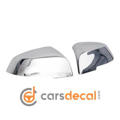BMW F20 F21 F22 F23 Νίκελ Διακοσμητικά Καπάκια Καθρεφτών-thumb-1