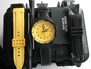 Vostok-Europe Anchar 8215-5104144 Automatic Tritium illuminai Diver's Watch 300m!!!
