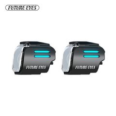 ΠΡΟΒΟΛΑΚΙΑ ΜΗΧΑΝΗΣ LED FUTURE EYES UF1 VIPER, DRL:ΜΠΛΕ, ΚΑΛΥΜΜΑ: ΔΙΑΦΑΝΟ