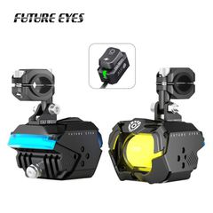 ΠΡΟΒΟΛΑΚΙΑ ΜΗΧΑΝΗΣ LED ΥΨΗΛΗΣ ΙΣΧΥΟΣ FUTURE EYES F30P, DRL: ΚΟΚΚΙΝΟ