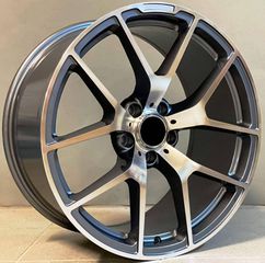 Mercedes Style 933 8.5x18 5x112 ET35 Gun Metal Face Machined