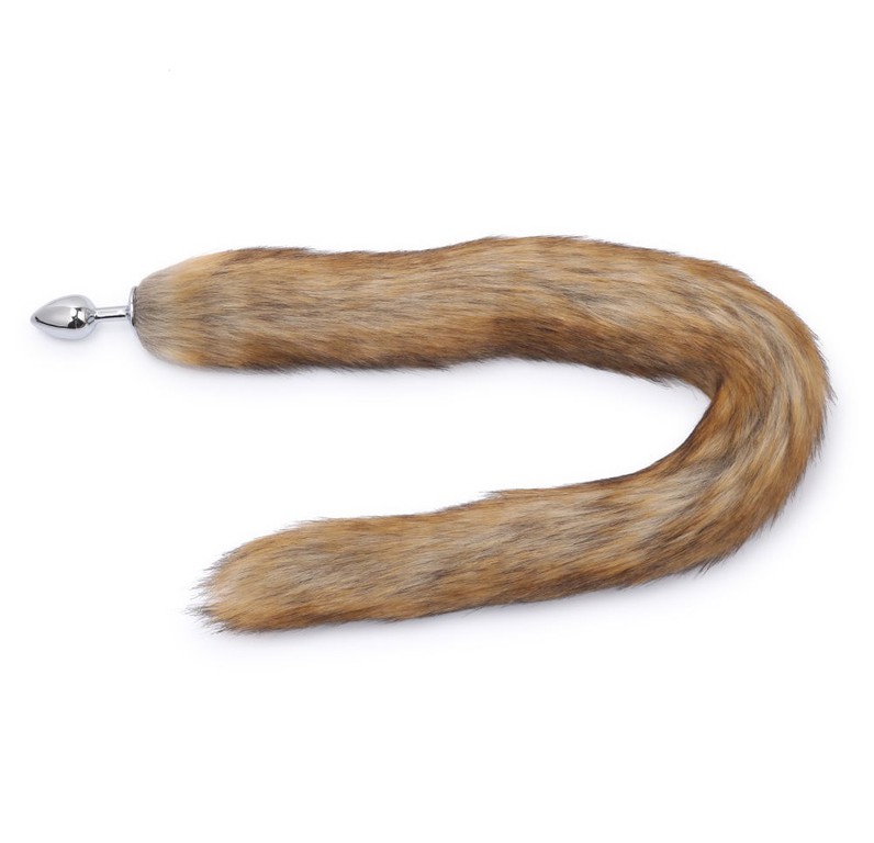 Kiotos Fox Tail Plug Brown Long