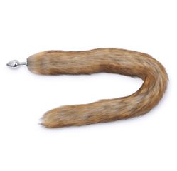 Kiotos Fox Tail Plug Brown Long
