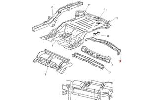 ΤΡΑΒΕΡΣΑ ΠΙΣΩ ΠΡΟΦΥΛΑΚΤΗΡΑ Jeep Grand Cherokee, Jeep Commander 55396340AE, 55396340AF ΚΑΙΝΟΥΡΙΑ ΓΝΗΣΙΑ ΕΙΔΙΚΗ ΠΡΟΣΦΟΡΑ !!!