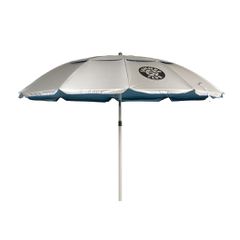 Ομπρέλα παραλίας αλουμινίου SUMMER CLUB EDEN 225 αντιανεμική με διάμετρο Φ225cm & προστασία UPF50+ χρώμα Silver-Blue ( 18345 )