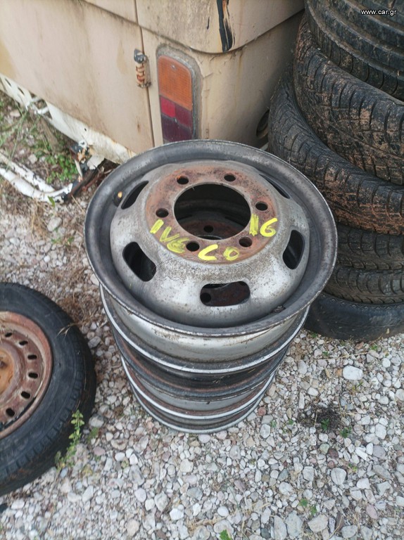 4 ΣΙΔΕΡΕΝΙΕΣ ΖΑΝΤΕΣ IVECO 16''