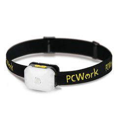 Επαναφορτιζόμενος φακός κεφαλής PCW12B με φωτεινότητα 200 lumens απόσταση δέσμης φωτός έως και 63μ και λειτουργία SOS