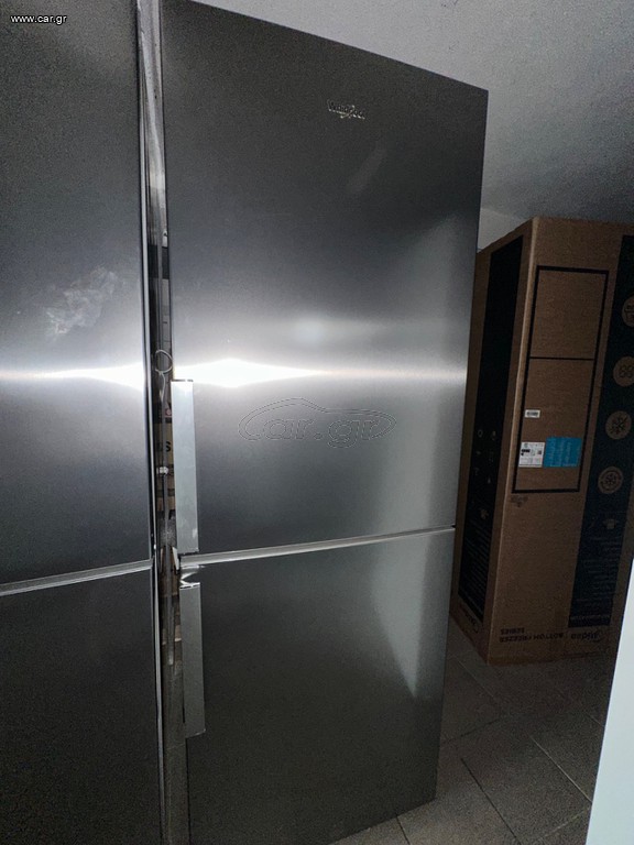 Ψυγείο Whirlpool 195x70 inox Nofrost
