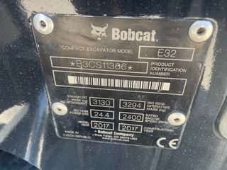 Εκσκαφάκι (διαβολάκι) Bobcat 2018 Ε32-thumb-17