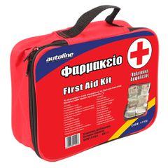 ΦΑΡΜΑΚΕΙΟ ΤΣΑΝΤΑΚΙ FIRST AID KIT ΜΕ ΕΞΟΠΛΙΣΜΟ ΚΑΤΑΛΛΗΛΟ ΓΙΑ ΠΡΩΤΕΣ ΒΟΗΘΕΙΕΣ EU/CE 13164-2022