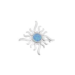 Μοτίφ Senza από ασήμι 925, ήλιος με Opal SSR4141SOP