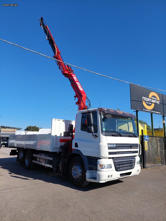 Γερανοί - Φορτηγά Με Γερανό DAF 2010 CF 410 EURO 5 ATLAS 170.1 RADIO