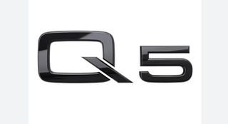 Αυτοκόλλητο μεταλλικό μαύρο - Q5 Audi