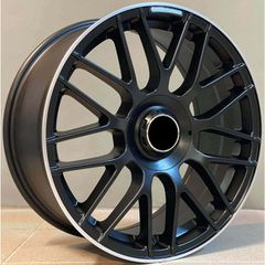 Mercedes Style 912 9.5x19 5x112 ET35 Black Matt Lip