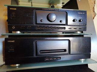 TEAC Τελικός A-V3000m (2x100 wATT) + Προ..A-V3000p...(Made In Japan)