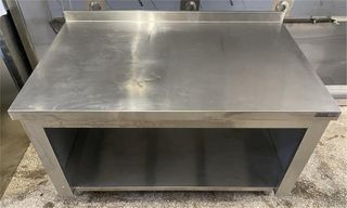 Ερμάριο Ανοξείδωτο Χαμηλό Ανοιχτό 110x70x65Cm - Μεταχειρισμένο.