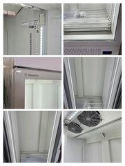 Βιτρίνα Συντήρησης Διπλή Ανακατασκευής με Ανοιγόμενες Πόρτες 1275lt S1300-thumb-2