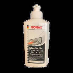 Sonax Γυαλιστικό +amp; κερί με χρώμα άσπρο NanoPro 250ml