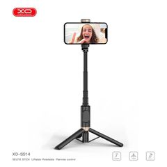 XO SS14 Bluetooth Selfie Stick (Ράβδος Αλουμινίου) 0.72m-thumb-1