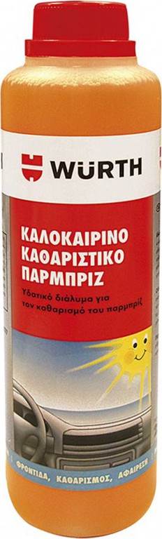 Wurth Καλοκαιρινό Καθαριστικό Παρμπρίζ 4.0lt