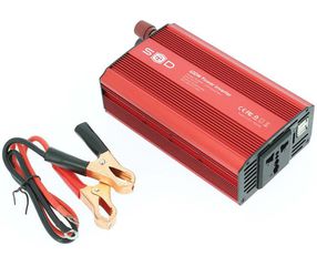 Swiss Drive Inverter Αυτοκινήτου 600W για Μετατροπή 12V DC σε 230V AC με 2xUSB Κωδικός: PIN600W