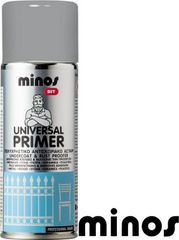 Minos Spray Σπρέι Αστάρι Universal Primer Γκρι 400ML 92124