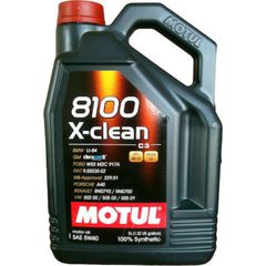 Motul Συνθετικό Λάδι Αυτοκινήτου 8100 X-Clean 5W-40 C3 για κινητήρες Diesel 5lt
