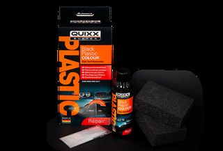 Quixx Κιτ Ανανέωσης +amp; Προστασίας για Πλαστικά σε Μαύρο Χρώμα 75ml