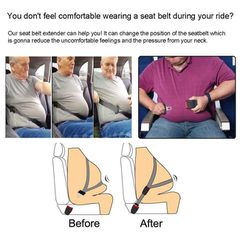 Προέκταση Ζώνης Ασφαλείας - Ανταλλακτικός Ιμάντας (Εύσωμοι, Παιδικά Καθίσματα) 43cm 1 Τεμάχιο-thumb-2