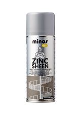 Minos Spray Σπρέι Γαλβανισμού Zinc Sheen Γκρι 400ml 92148