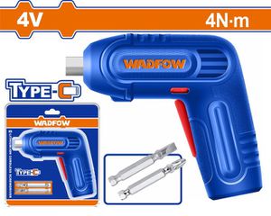 WADFOW ΚΑΤΣΑΒΙΔΙ ΜΠΑΤ. Li-ion 4V / 4Nm Type C (WCV4628)