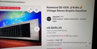 EQUALIZER KENWOOD G-100 II-thumb-2