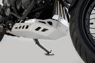 SW-MOTECH προστατευτική ποδιά αλουμινίου για Triumph Tiger 1200 / Explorer (11-) Ασημί