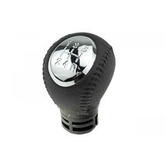 Mazda 3 2003-2009 / 5 2002-2008 / Premacy 1999-2005 πόμολο λεβιέ 5 ταχυτήτων μαύρο δέρμα (OE BP4K46030A) NTY