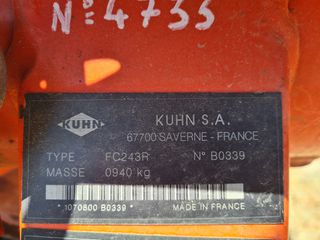 Χορτοκοπτικά Kuhn 2009 ΧΟΡΤΟΣΥΝΘΛΙΠΤΙΚΟ KUHN FC 243 RG-thumb-5