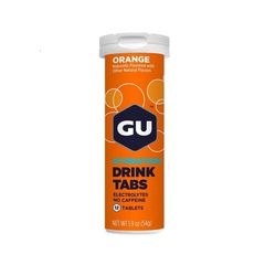 Ταμπλέτες Ηλεκτρολυτών | GU | Orange | Χωρίς καφεϊνη | 54g
