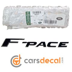 Γνήσιο Jaguar F-Pace Πίσω Σήμα Μαύρο