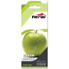 Αρωματικό Αυτοκινήτου Κρεμαστό Feral Fruity Collection Πράσινο Μήλο